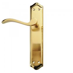 MANILLA ZAMAK PLACA CURVA 255 ORO BRILLO