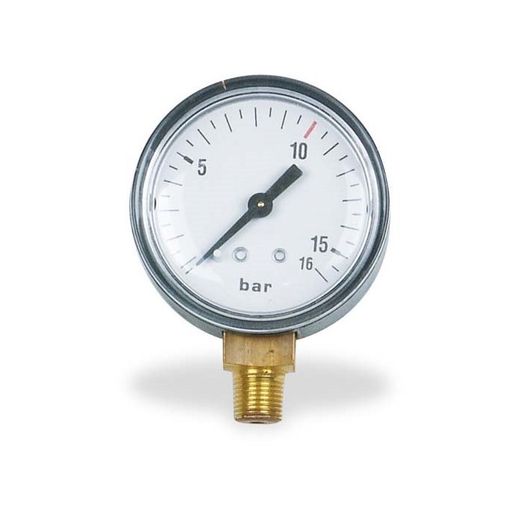 MANOMETRO DE PRESION D.40 1/4" 10BARES