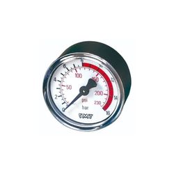 MANOMETRO. ROSCA TRASERA. DIAM. 63 MM. - 1/4 "- 12 BAR