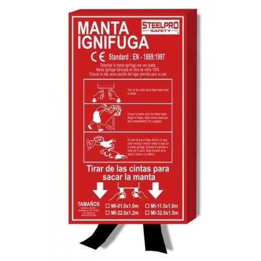 MANTA IGNIFUGA (1,00x1,00m) (2388MSIN/S)