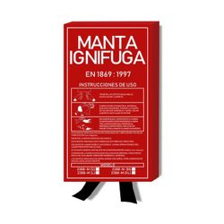MANTA IGNIFUGA (1,20x1,80m) (2388MSIN/L)