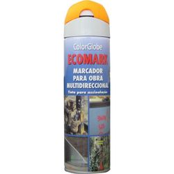 MARCADOR DE OBRA FLUOR. ECOMAR NARANJA