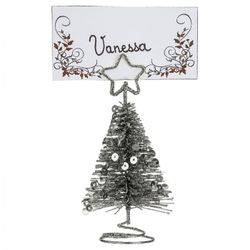 MARCADOR MESA ARBOL METAL. H. 10 CM.