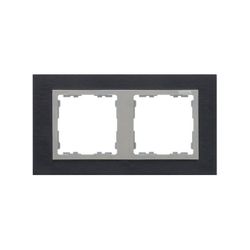 MARCO 2 ELEMENTOS INOX NEGRO/ALUMINIO