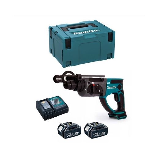 MARTILLO LIGERO 18V LXT 20MM SDS-PLUS (2 BATERIAS DE 5.0AH+CARGADOR+MALETIN)
