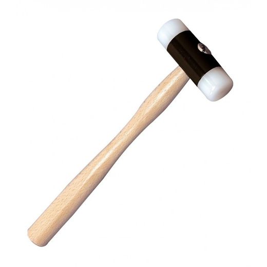 MARTILLO MANGO MADERA CABEZA NYLON 28 MM