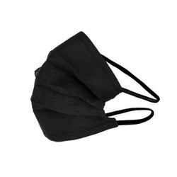 MASCARILLA HIGIENICA REUTILIZABLE ANCHA NEGRA 100 LAV