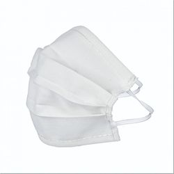 MASCARILLA HIGIENICA REUTILIZABLE BLANCA 100 LAV
