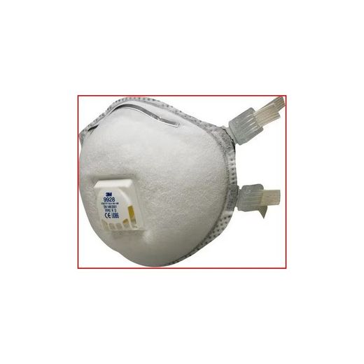 MASCARILLA PARA HUMOS DE SOLDADURA FFPS C/VALVULA 9928 (1 UNIDAD)