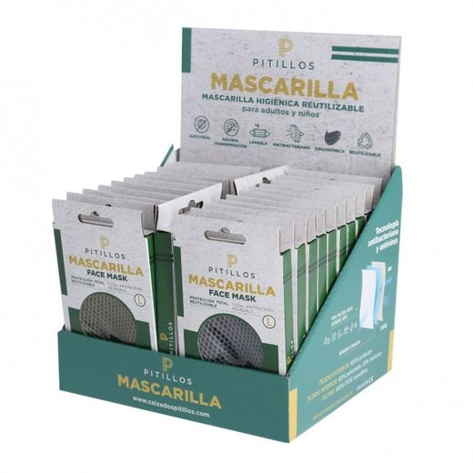 MASCARILLA REUTILIZABLE MUJERES EXP.24UN.T-M