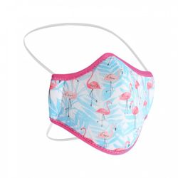 MASCARILLA REUTILIZABLE NIÑAS FLAMENCOS T-S