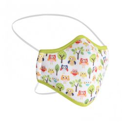 MASCARILLA REUTILIZABLE NIÑOS BUHOS T-S