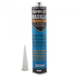 MASILLA POLIURETANO FLEXIBLE 300 NEGRA