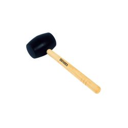 MAZA DE GOMA NEGRA 250 G 40 MM