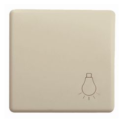 MEC+TECLA PULSADOR LUZ MARFIL