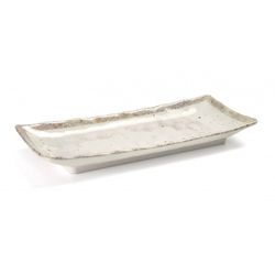 MELAM RECT DISH "EARTH" 28.6X12.7X3.4CM