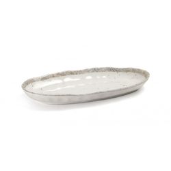 MELAMINE OVAL DISH "EARTH" 25.4X13X2.9CM
