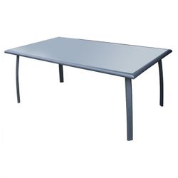 MESA ALUMINIO 180X100X73 CM ANTRACITA