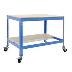 MESA TRABAJO SIMONWORK MOBILE BT0 1200 AZUL/MADERA