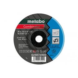 MINI AMOLADORA DE BATERIA S/ESCOBILLAS GAMA "CC" 3X DISCOS DE CORTE Y DE DESBASTE »COMBINATOR« INOX