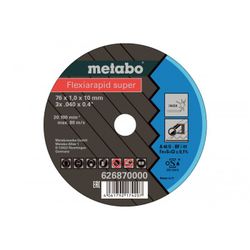 MINI AMOLADORA DE BATERIA S/ESCOBILLAS GAMA "CC" 5X DISCOS DE CORTE »FLEXIARAPID SUPER« INOX