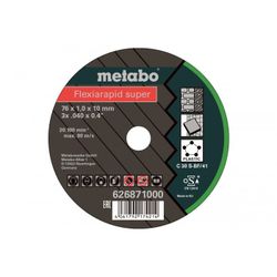 MINI AMOLADORA DE BATERIA S/ESCOBILLAS GAMA "CC" 5X DISCOS DE CORTE »FLEXIARAPID SUPER« UNIVERSAL