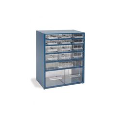 MODULO METALICO APILABLE 15 CAJONES (312X182X403)