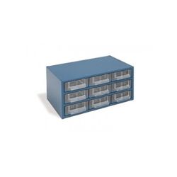 MODULO METALICO APILABLE 9 CAJONES (312X182X133)