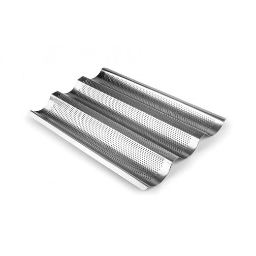 MOLDE 3 BAGUETTES/TEJAS INOX