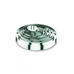 MOLDE ARO REDONDO 18X6 CM.- 18/10