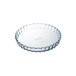 MOLDE TARTA REDONDO ONDULADO HORNO 28X28X4 CMS