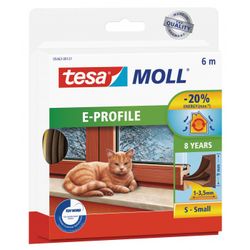 MOLL CAUCHO PERFIL-E MARR.6MX9MM