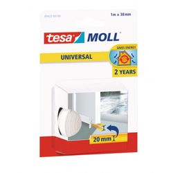 MOLL UMBR.CAUCHO BLANCO .1MX38MM