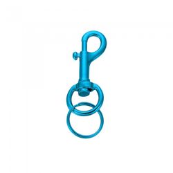 MOSQUETON METALICO 45 MM. COLORES