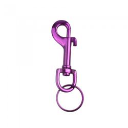 MOSQUETON METALICO 65 MM. COLORES