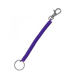 MOSQUETON METALICO ESPIRAL 40 MM.