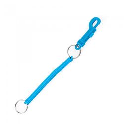MOSQUETON PLASTICO ESPIRAL 70 MM.