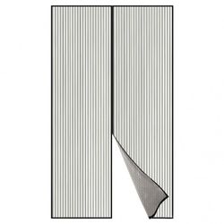 MOSQUITERA PUERTA IMAN 120X230 GRIS