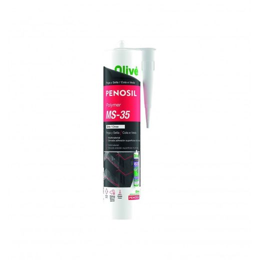 MS-35 POLIMERO COLOR NEGRO 300ML