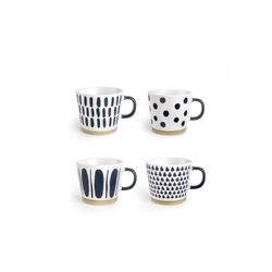 MUG VEGHEL 410 ML (SURTIDO 4 DECORS)