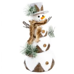 MUÑECO NIEVE 4 BOLAS H. 45 CM