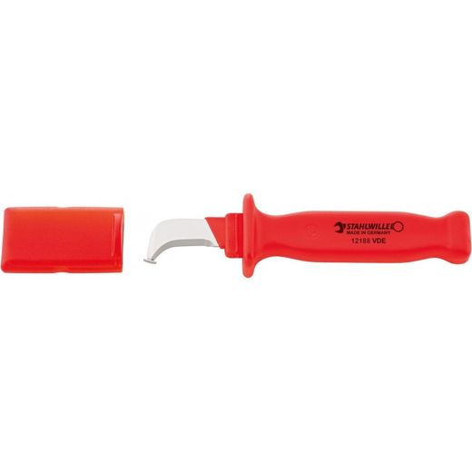 NAVAJA PARA CABLES CON CUCHILLA DE GANCHO, VDE 12188 VDE