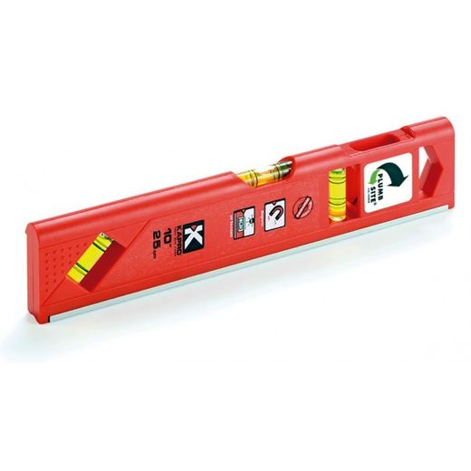 NIVEL DE PLASTICO. MAGNETICO. MODELO "COMPACT" 25cm