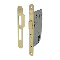 Niza 20289 | cerradura 801 niza | 50/85 | acero | latonado barnizado
