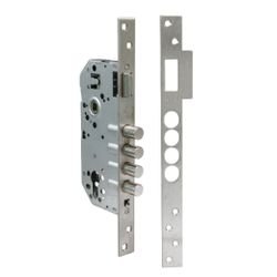 Niza 21065 | cerradura 820 niza | 50/85 | acero | cromado mate