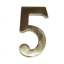 NUMERO LATON 10 CM Nº 5. EHL
