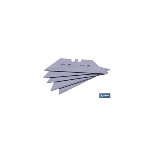 PACK 5 CUCHILLAS TRAPEZOIDALES 60MM