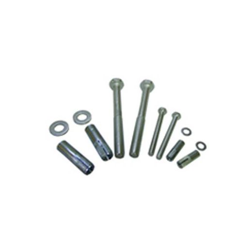 PACK DE 4 TORNILLOS CON TACO METALICO RRFIX4SB - 2XD.6MM 2XD.10MM