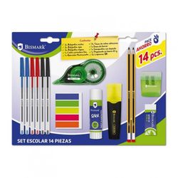 PACK MATERIAL ESCOLAR AHORRO 14 PIEZAS