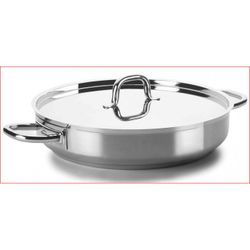 PAELLERA CON TAPA D.50 CM CHEF-LUXE